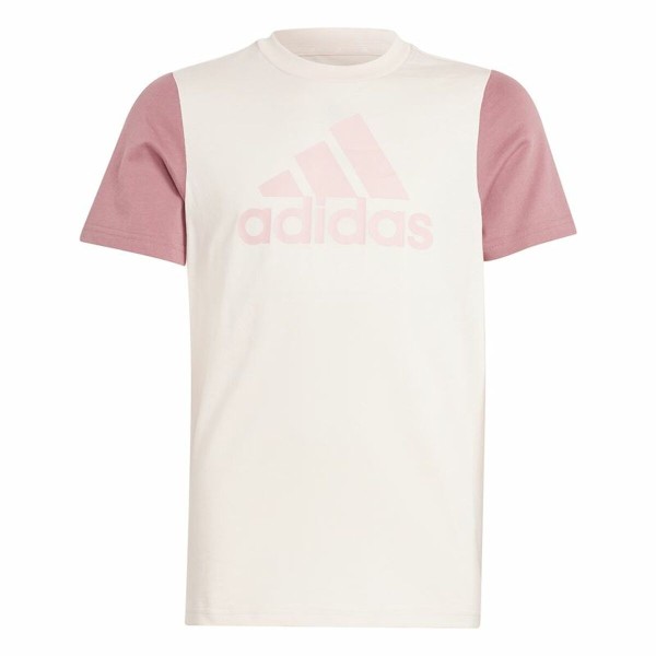 Lasten Lyhythihainen paita Adidas Essentials Big Logo Colorblock