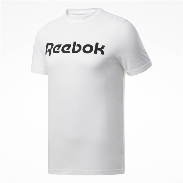 Vyriški marškinėliai su trumpomis rankovėmis Reebok Graphic Series Linear Logo Balta 2XL