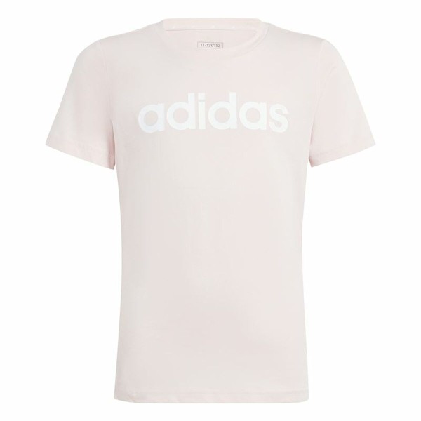 Детский Футболка с коротким рукавом Adidas Essentials Linear Logo Cotton Slim Fit