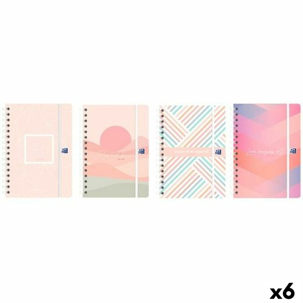 Päevik Oxford OXF&ME 1/4 15 x 21 cm 2025-2026 (6 Ühikut)