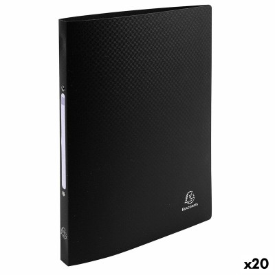 Ring binder Exacompta Black...