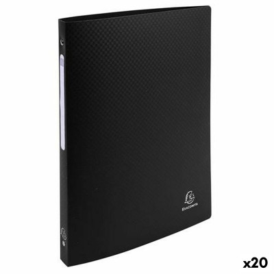 Ring binder Exacompta Black...