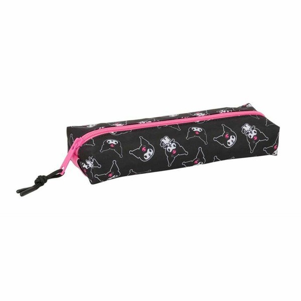 School Case Kuromi Black Fuchsia 22 x 4 x 7 cm