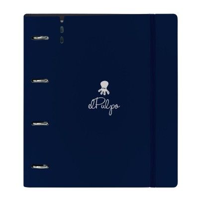 Ring binder El Pulpo Navy...