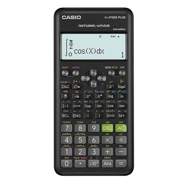 Tieteellinen laskin Casio FX-570ES PLUS Musta