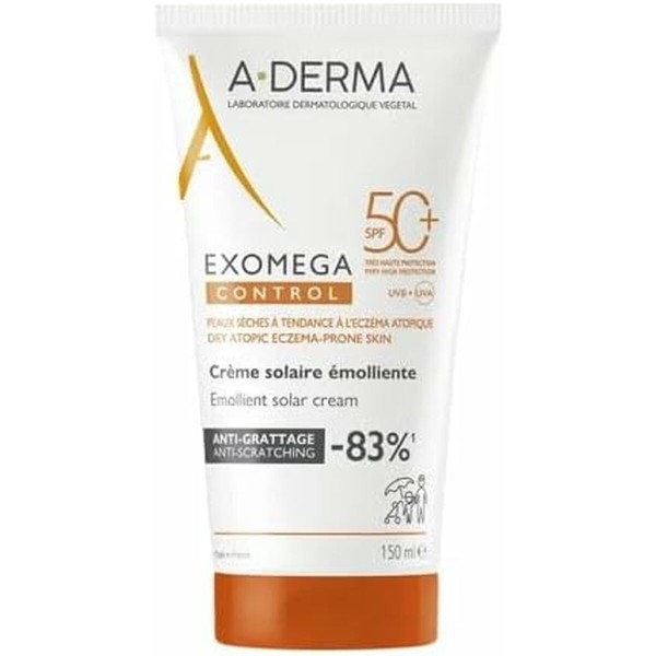 Kremas nuo saulės veidui A-Derma EXOMEGA