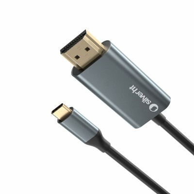 USB-C - HDMI kabelis Silver...