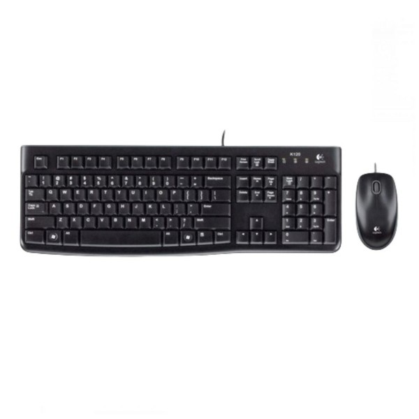 Klaviatuur Logitech Desktop MK120 Must Hispaaniakeelne Qwerty AZERTY