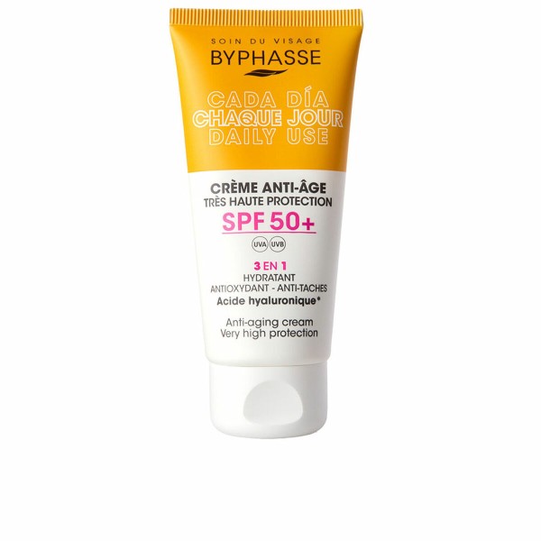 Антивозрастной крем Byphasse CREMA FACIAL Spf 50 50 ml
