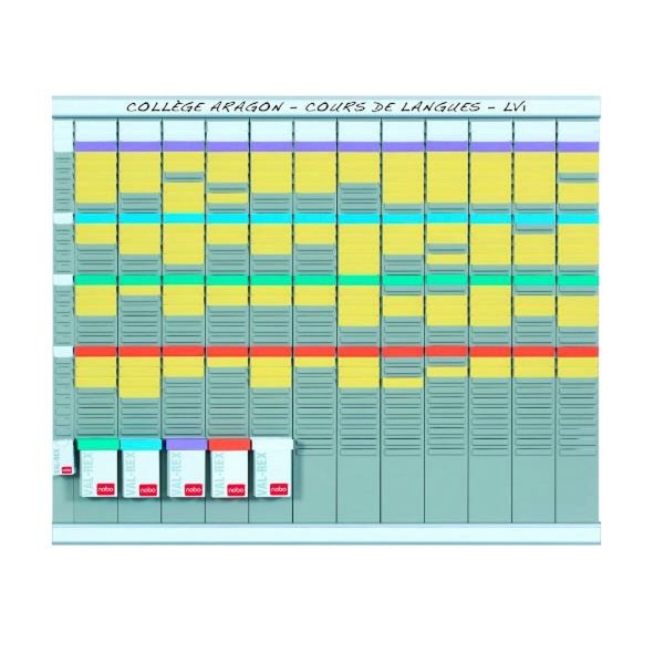Weekly Planner Nobo Silver Aluminium