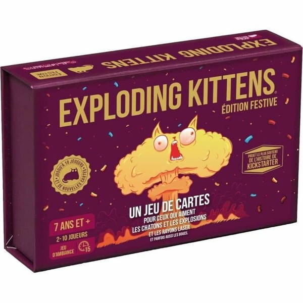 Lautapeli Asmodee Exploding Kittens: Festive Edition