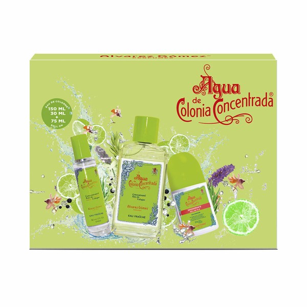 Set unisekss parfem Alvarez Gomez AGUA DE COLONIA EDC 3 Daudzums