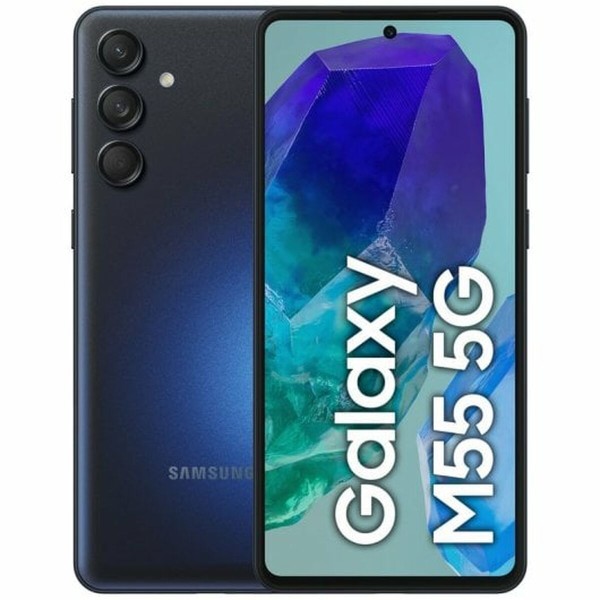 Älypuhelimet Samsung Galaxy M55 5G Octa Core 8 GB RAM 256 GB Musta