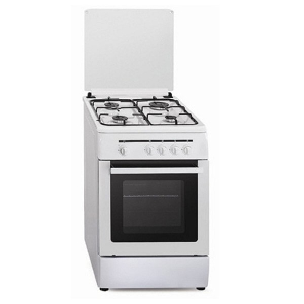 Gāzes Plīts Vitrokitchen CB55BB BUT Balts 1800 W
