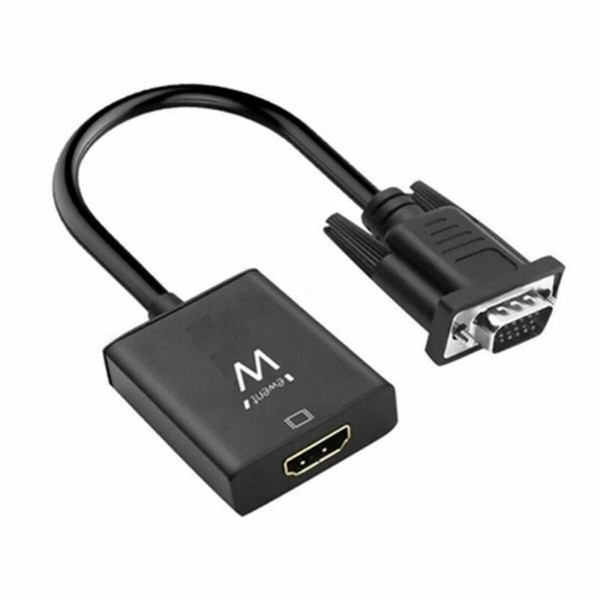 VGA - HDMI su garsu adapteris Ewent EW9866