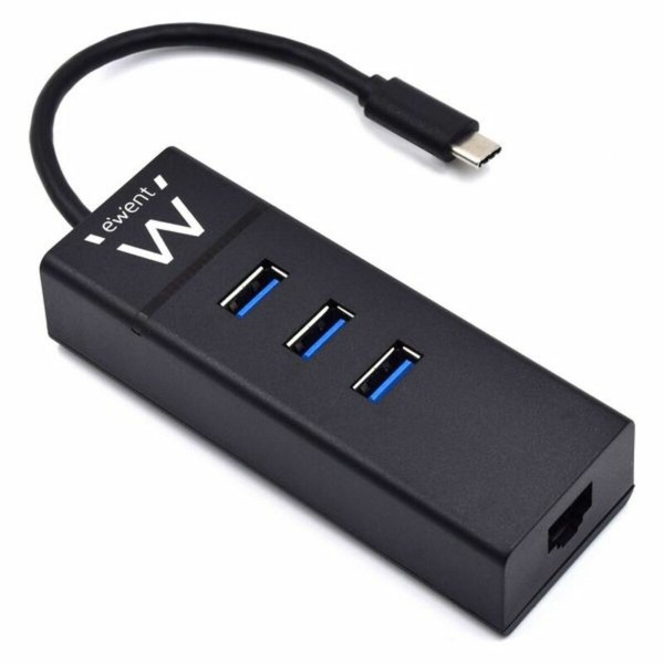 3 lizdų USB šakotuvas Eminent EW1141 USB 3.1