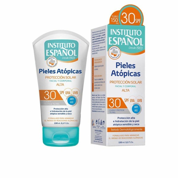 Päikeseblokeerija Instituto Español Piel Atópica 150 ml Spf 30