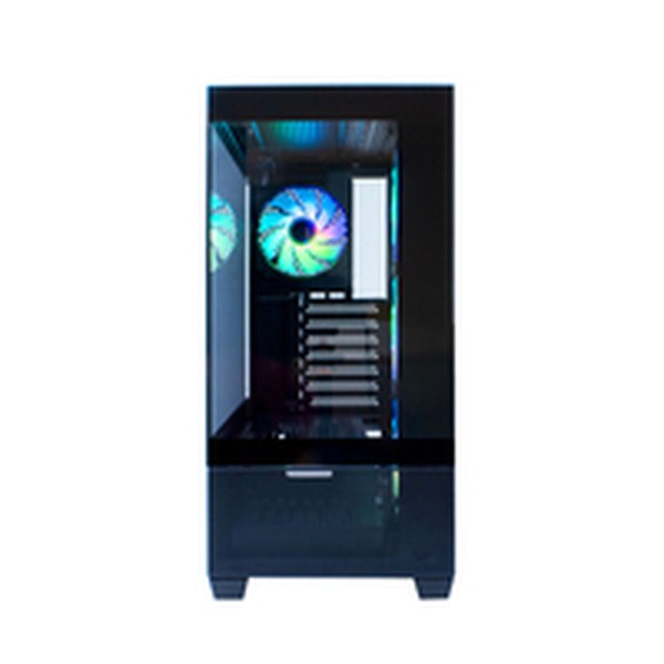 ATX pusiau bokšto tipo korpusas CoolBox COO-CHA-GA250-0 Juoda