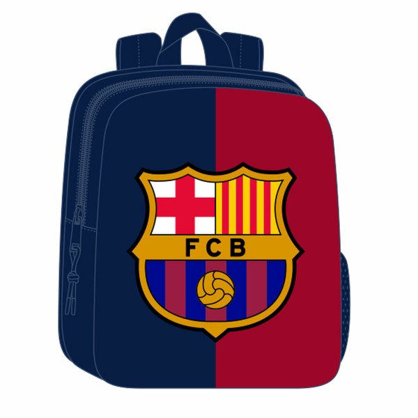 Child bag F.C. Barcelona Blue Maroon 22 x 27 x 10 cm 3D