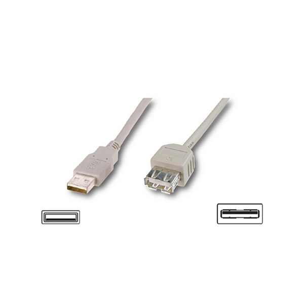 Logilink | USB 2.0 extensio cable, | USB-A to USB-A USB A female | USB A male