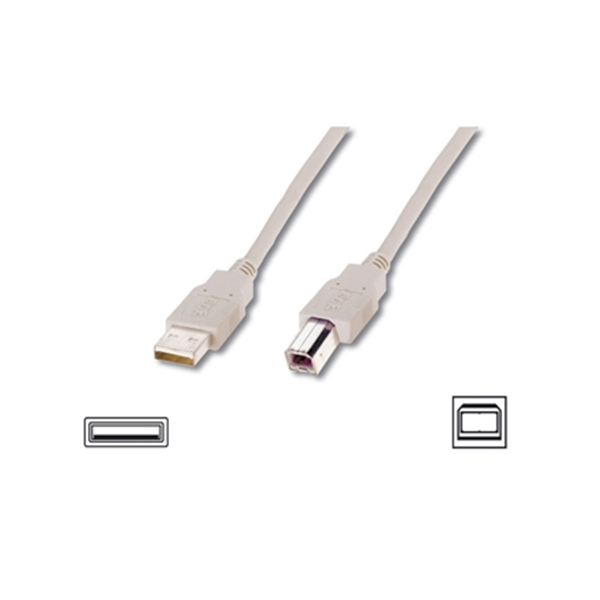 Logilink | USB 2.0 connection cable | USB-A to USB-B USB A male | USB B male