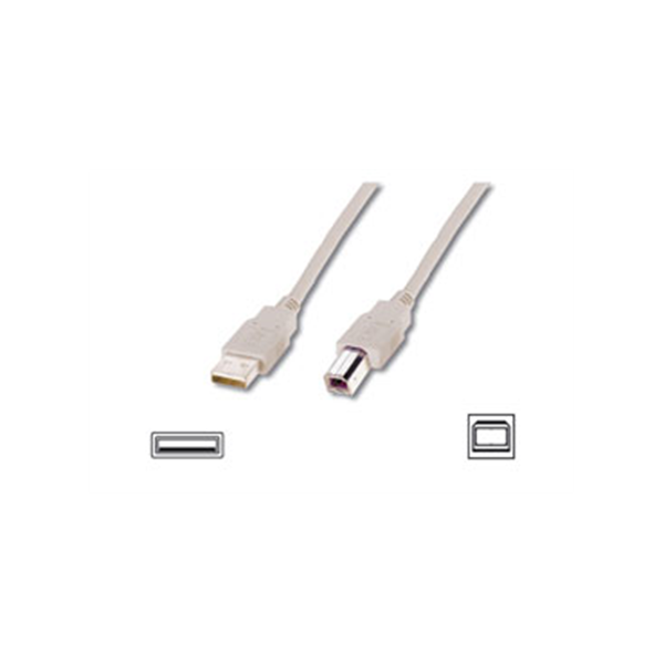 Logilink | USB 2.0 connection cable | USB-A to USB-B USB A male | USB B male