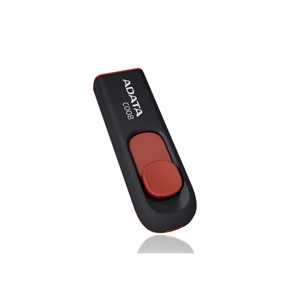 ADATA | C008 | 32 GB | USB 2.0 | Black/Red
