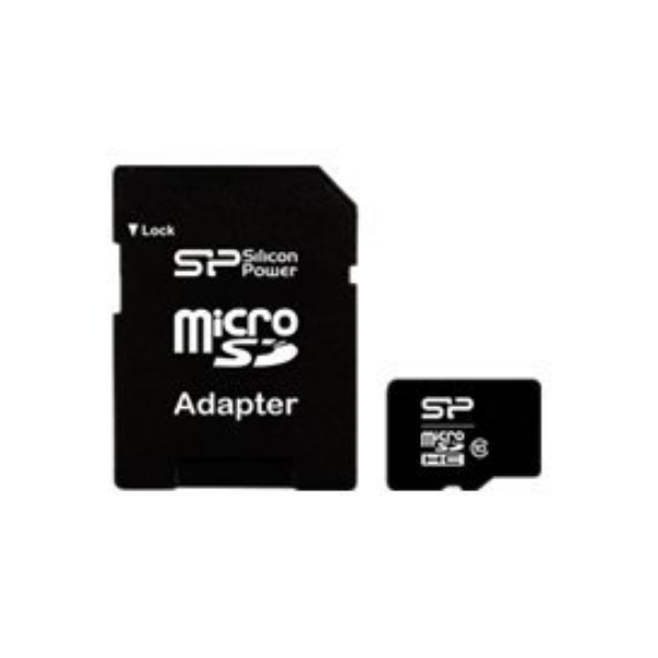 Silicon Power | 8 GB | MicroSDHC | Flash memory class 10 | SD adapter