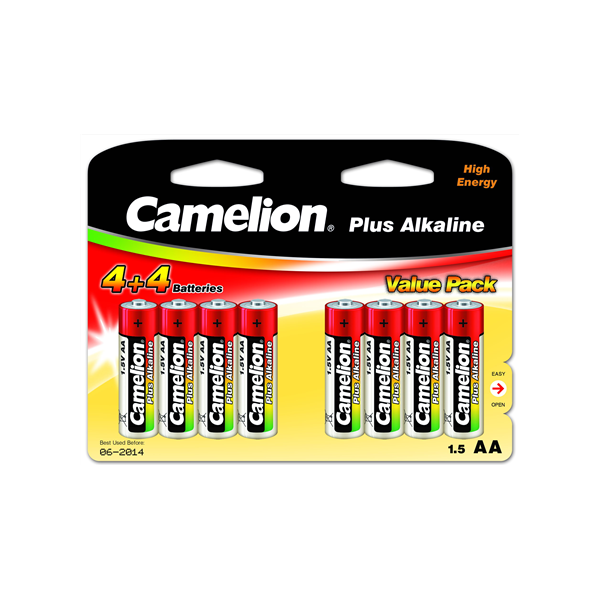 Camelion | AA/LR6 | Plus Alkaline | 8 pc(s)