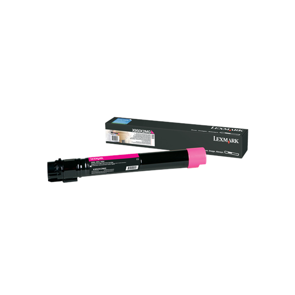 Lexmark X950X2MG | X95x Magenta Extra High Yield Toner Cartridge (22K) | Cartridge | Magenta