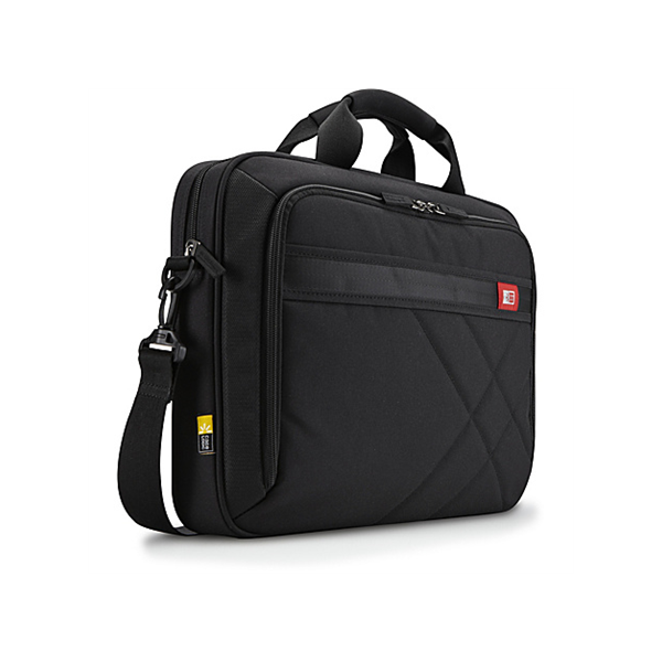 Case Logic | DLC115 | Fits up to size 15 " | Messenger - Briefcase | Black | Shoulder strap
