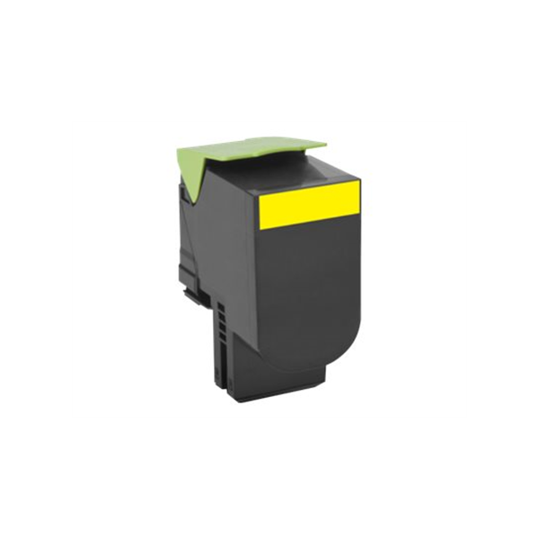 Lexmark 80C2HYE | 802HYE Yellow High Yield Corporate Cartridge (3k) | Cartridge | Yellow