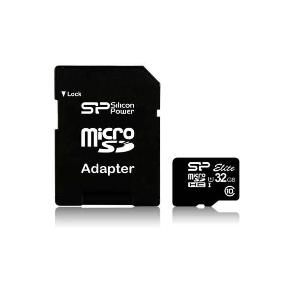 Silicon Power | Elite UHS-I | 16 GB | MicroSDHC | Flash memory class 10 | SD adapter