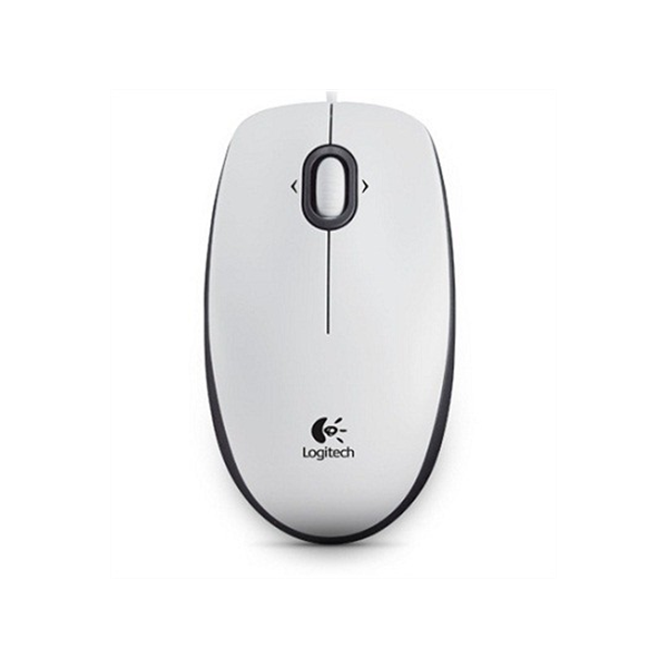Logitech | B100 | Portable Optical Mouse | White