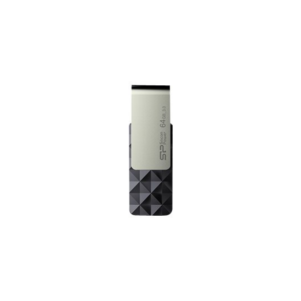 Silicon Power | Blaze B30 | 64 GB | USB 3.0 | Black