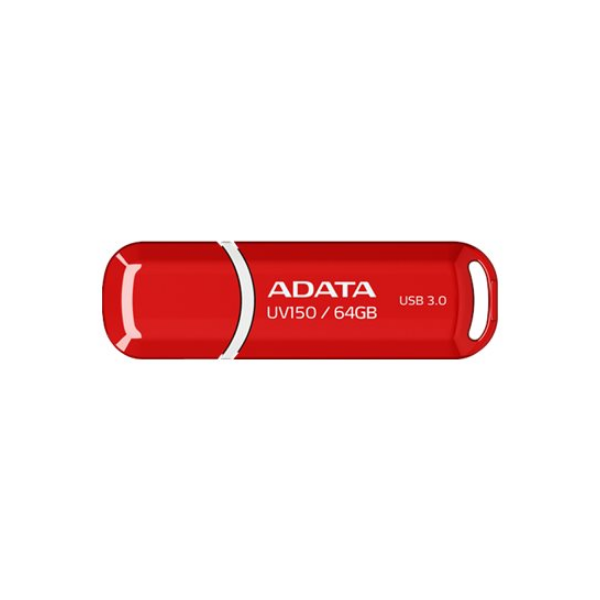 ADATA | UV150 | 64 GB | USB 3.0 | Red