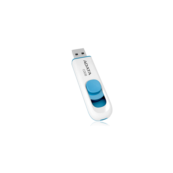 ADATA | C008 | 64 GB | USB 2.0 | White/Blue