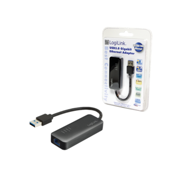 Logilink UA0184, USB 3.0 to Gigabit Ethernet Adapter | Logilink