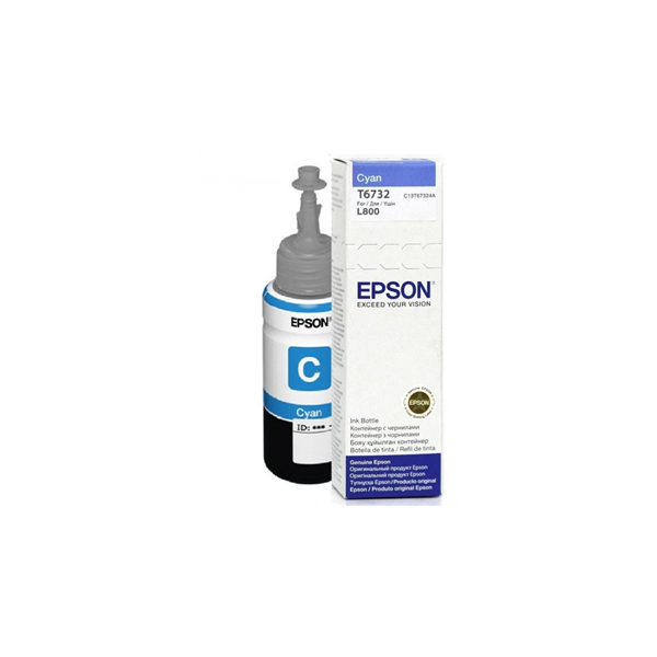 Epson T6732 Ink bottle 70ml | Ink Cartridge | Cyan