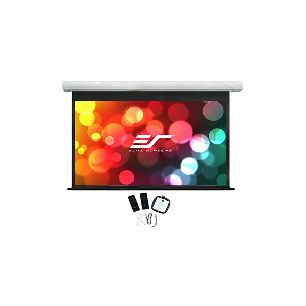 Elite Screens | Saker Series | SK100XHW-E12 | Diagonal 100 " | 16:9 | Viewable screen width (W) 221 cm | White