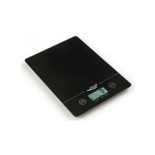 Adler | Kitchen scales | Adler AD 3138 | Maximum weight (capacity) 5 kg | Graduation 1 g | Display type LCD | Black