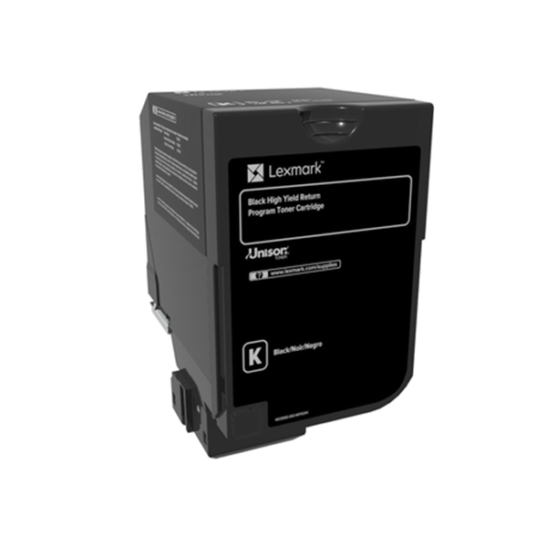 Lexmark 20K Black Return Program Toner Cartridge (CS720, CS725) | Lexmark Black