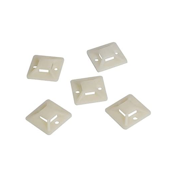 Cable Tie Mounts 20x20 mm | KAB0042 | Self-adhesive, for cable ties