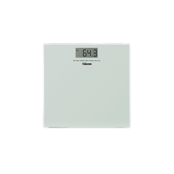 Tristar | Bathroom scale | WG-2419 | Maximum weight (capacity) 150 kg | Accuracy 100 g | White