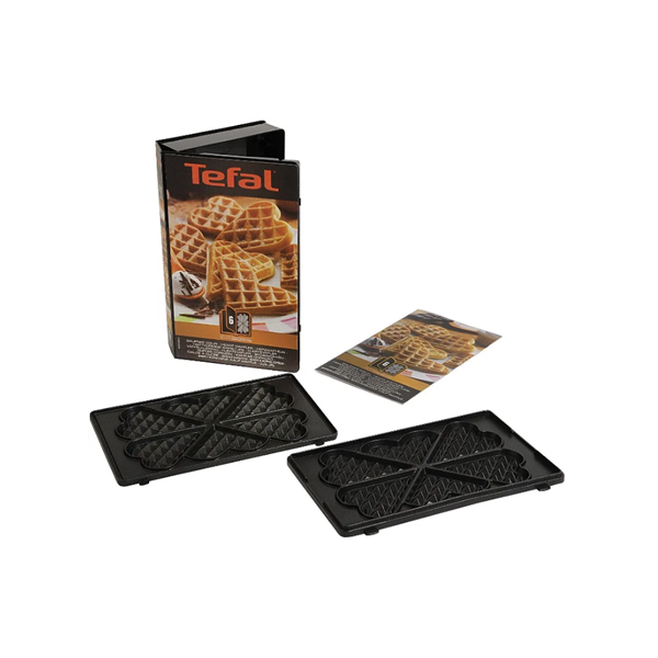 TEFAL XA800612 Heart shape Waffle plates | TEFAL | XA800612 | Black