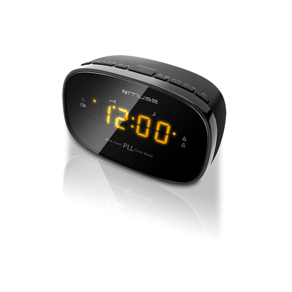 Muse | Clock radio PLL | M-150CR | Alarm function | Black