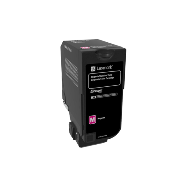 Lexmark Corporate | 74C2SME | Laser Toner Cartridge | Magenta
