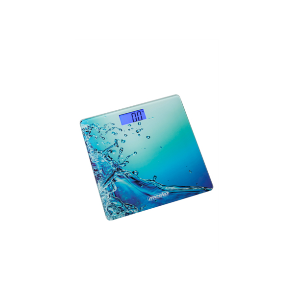Mesko | Bathroom scales | MS 8156 | Maximum weight (capacity) 150 kg | Accuracy 100 g | Blue