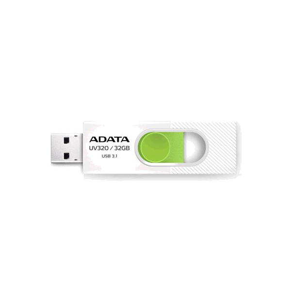 ADATA | UV320 | 32 GB | USB 3.1 | White/Green