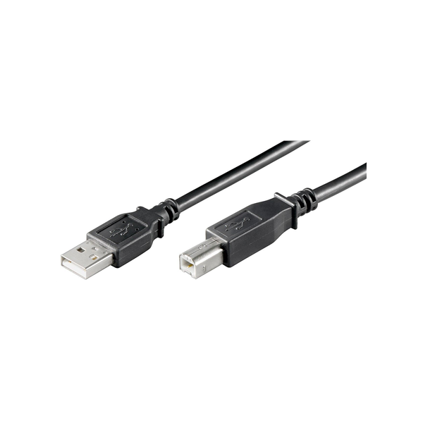 Goobay | USB 2.0 Hi-Speed cable | USB-A to USB-B USB 2.0 male (type A) | USB 2.0 male (type B)